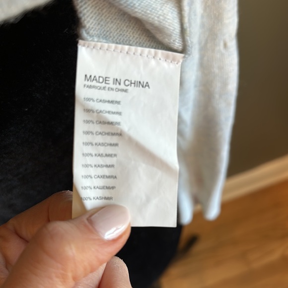 Club Monaco Cashmere Tie Sweater - Picture 5 of 6